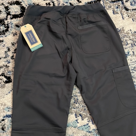 NWT Cherokee Workwear Revolution Scrub Pants Pewter XS - Picture 4 of 11